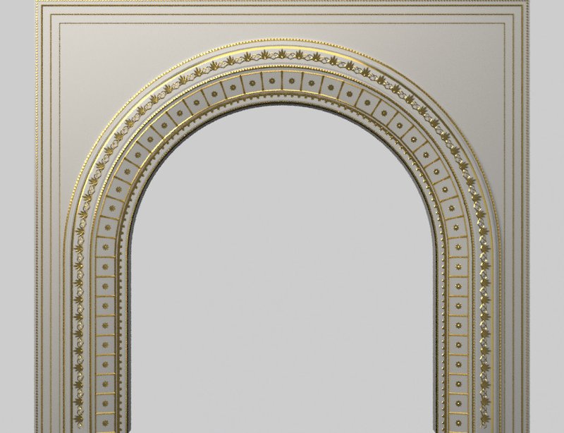 Arch version two with a larger opening