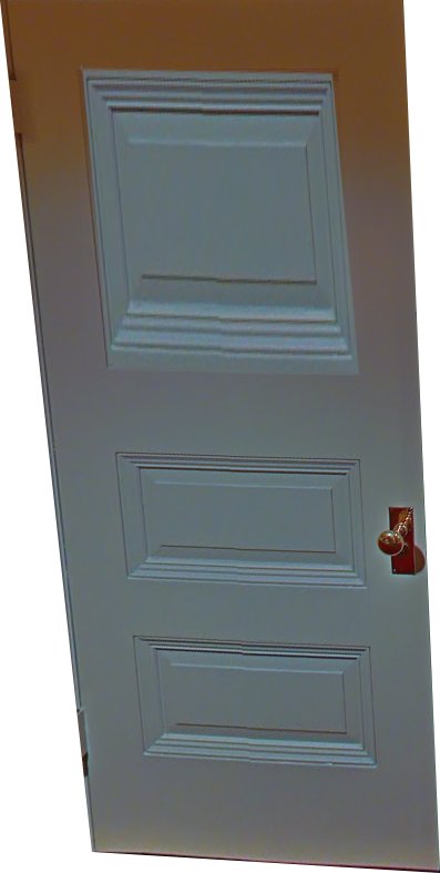 Reference photo of a panelled box door